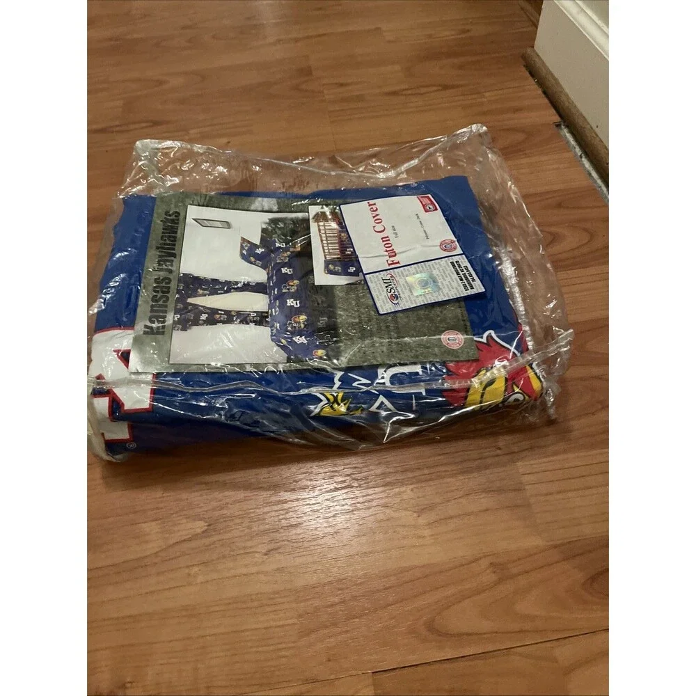 Kansas Jayhawks Futon Cover - Full Size fits 6 and 8 inch mats